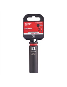 Chei tubulare de impact SHOCKWAVE IMPACT DUTY - Milwaukee - 12 mm 3/8 inch impact socket deep - 1 buc - cod 4932480286 2