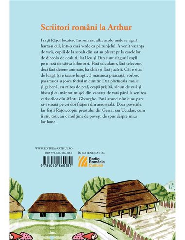 Plictisitoarea vacanta de vara a fratilor Ratoi - Dan Coman | Arthur [cartonata]