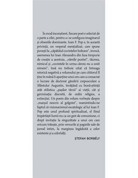 poemele umbrei - Ioan F. Pop | Cartea Romaneasca [necartonata]