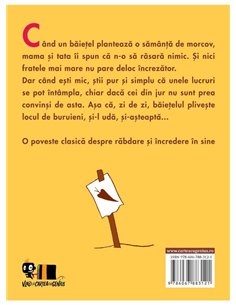 Samanta de morcov - Crockett Johnson | Vlad si Cartea cu Genius [cartonata] 2