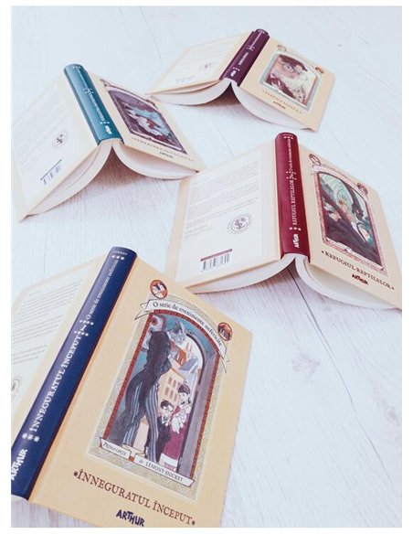 O serie de evenimente nefericite I. Inneguratul inceput - Lemony Snicket | Arthur [cartonata]