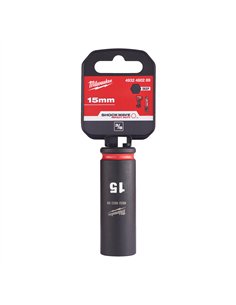 Chei tubulare de impact SHOCKWAVE IMPACT DUTY - Milwaukee - 15 mm 3/8 inch impact socket deep - 1 buc - cod 4932480289 2