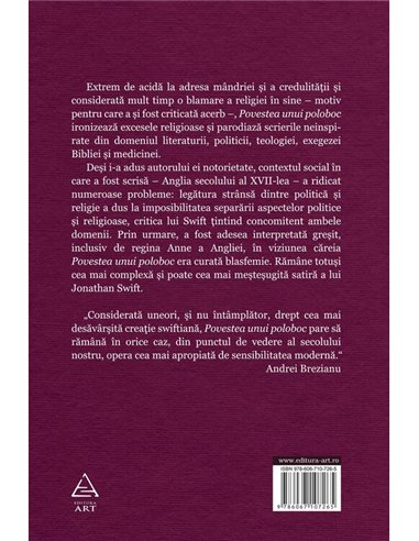 Povestea unui poloboc - Jonathan Swift | Editura Art [cartonata]