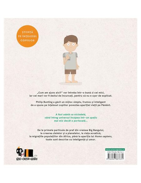 Cum am ajuns aici? - Philip Bunting | Vlad si Cartea cu Genius [cartonata]