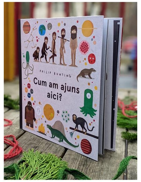 Cum am ajuns aici? - Philip Bunting | Vlad si Cartea cu Genius [cartonata]