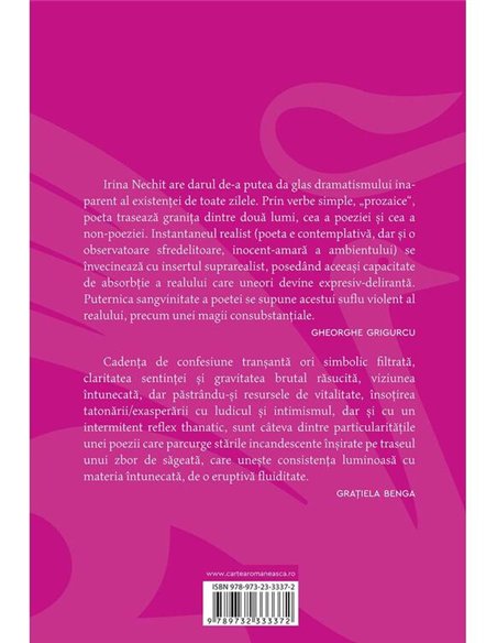 Masa de sarbatoare - Irina Nechit | Cartea Romaneasca [necartonata]