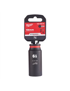 Chei tubulare de impact SHOCKWAVE IMPACT DUTY - Milwaukee - 19 mm 3/8 inch impact socket deep - 1 buc - cod 4932480293 2