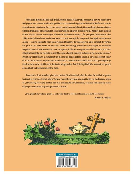 Petrica Ciuf-Zbarlit - Dr. Heinrich Hoffmann | Editura Art [cartonata]