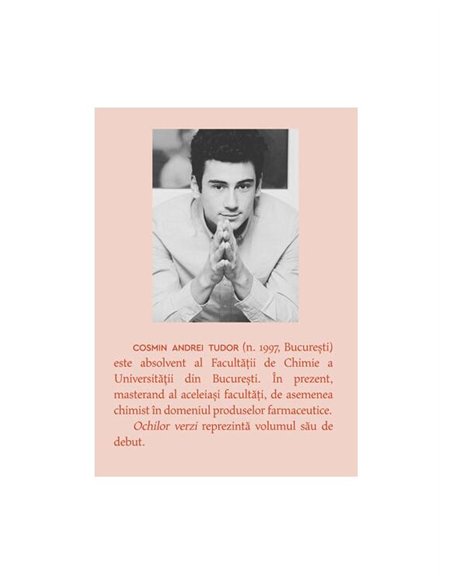 Ochilor verzi - Cosmin Andrei Tudor | Cartea Romaneasca [necartonata]