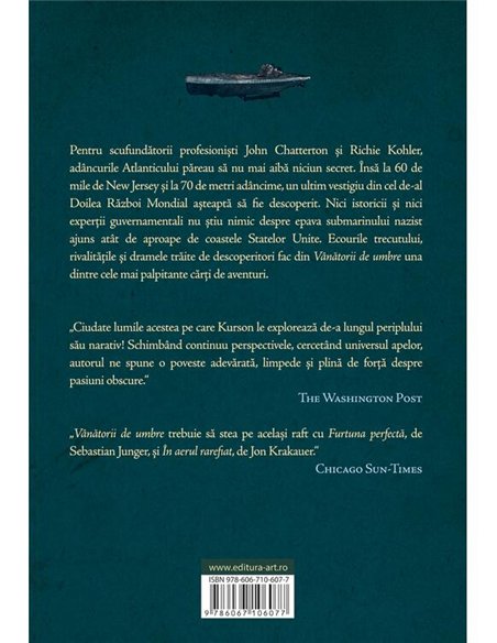 Vanatorii de umbre - Robert Kurson | Editura Art [necartonata]