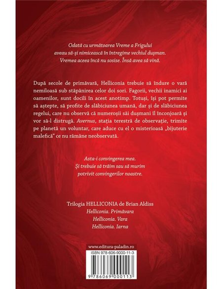 Helliconia Vol 2. Vara - Brian Aldiss | Paladin [cartonata]