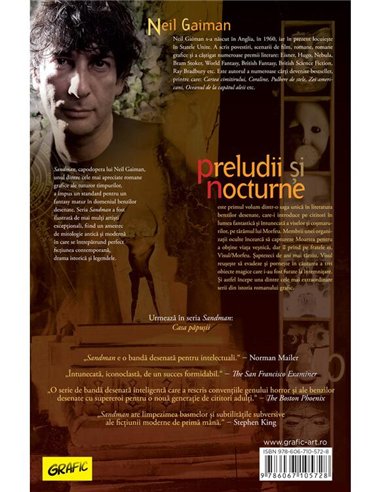 Sandman Vol 1. Preludii si nocturne - Neil Gaiman | Grafic [necartonata]