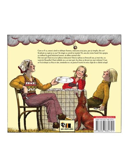 Sta sa ploua cu chiftele - Judi Barrett | Vlad si Cartea cu Genius [cartonata]