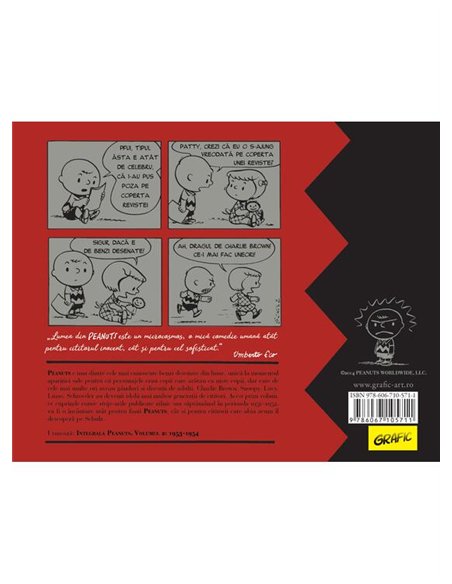 Integrala PEANUTS. Volumul 1, 1950-1952 - Charles M. Schulz | Grafic [cartonata]