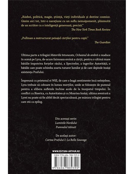 Materiile intunecate III: Ocheanul de ambra - Philip Pullman | Arthur [cartonata]