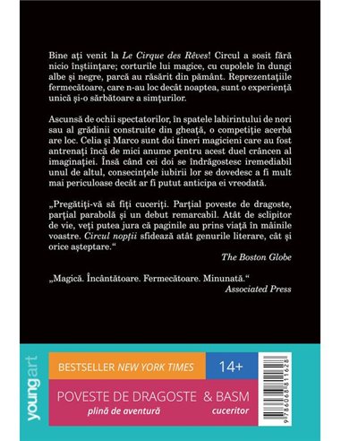 Circul noptii - Erin Morgenstern | Young Art [necartonata]