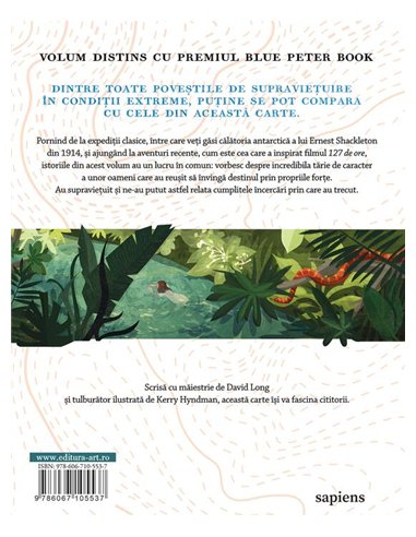Supravietuitorii. Intamplari extraordinare din salbaticie si de dincolo de ea - David Long | Arthur [cartonata]