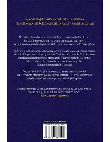 Regele Arthur II: Regina vazduhului si a intunericului - T.H. White | Arthur [cartonata]
