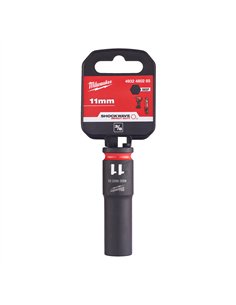 Chei tubulare de impact SHOCKWAVE IMPACT DUTY - Milwaukee - 11 mm 3/8 inch impact socket deep - 1 buc - cod 4932480285 2