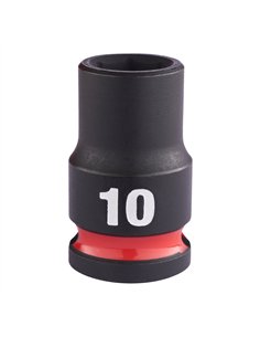 Chei tubulare de impact SHOCKWAVE IMPACT DUTY - Milwaukee - 10 mm 3/8 inch impact socket STD - 1 buc - cod 4932480267