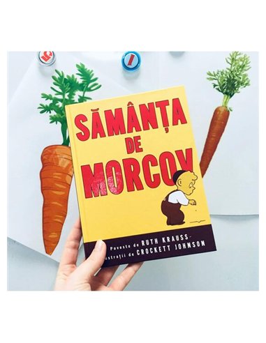 Samanta de morcov - Crockett Johnson | Vlad si cartea cu Genius [cartonata]