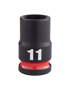 Chei tubulare de impact SHOCKWAVE IMPACT DUTY - Milwaukee - 11 mm 3/8 inch impact socket STD - 1 buc - cod 4932480268