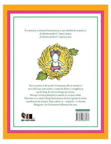 Crizantema - Kevin Henkes | Vlad si cartea cu Genius [necartonata]