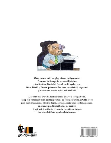 Otto. Autobiografia unui ursulet de plus - Tomi Ungerer | Vlad si Cartea cu Genius [cartonata]