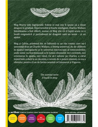 Vantul bate la usa - Madeleine L'Engle | Arthur [necartonata]