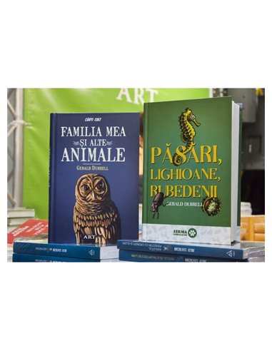 Pasari, lighioane, rubedenii - Gerald Durrell | Editura Art [cartonata]
