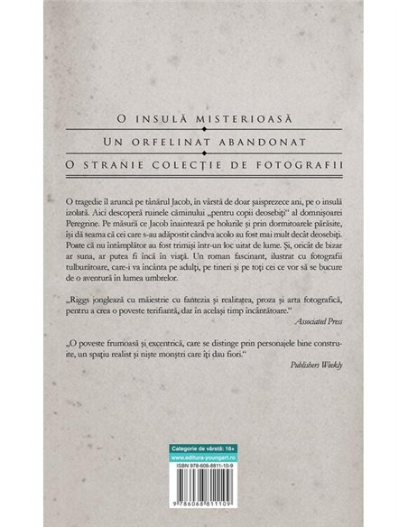 Miss Peregrine 1. Caminul copiilor deosebiti - Ransom Riggs | Young Art [necartonata]