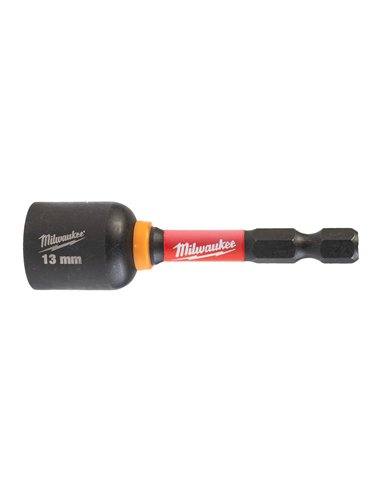 Chei magnetice tubulare GEN II SHOCKWAVE - Milwaukee - Nut Driver Mag ShW HEX13 x 65 mm - 1 buc - cod 4932492443