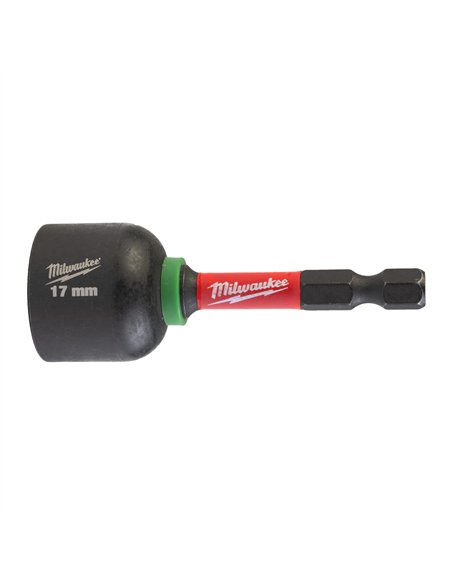 Chei magnetice tubulare GEN II SHOCKWAVE - Milwaukee - Nut Driver Mag ShW HEX17 x 65 mm - 1 buc - cod 4932492444