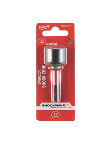 Chei magnetice tubulare GEN II SHOCKWAVE - Milwaukee - Nut Driver Mag ShW HEX17 x 65 mm - 1 buc - cod 4932492444