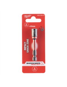 Chei magnetice tubulare GEN II SHOCKWAVE - Milwaukee - Nut Driver Mag ShW HEX5.5 x 65 mm - 1 buc - cod 4932492434 2