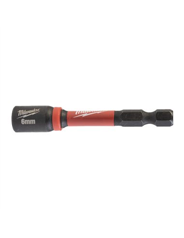 Chei magnetice tubulare GEN II SHOCKWAVE - Milwaukee - Nut Driver Mag ShW HEX6 x 65 mm - 1 buc - cod 4932492435