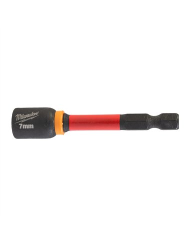 Chei magnetice tubulare GEN II SHOCKWAVE - Milwaukee - Nut Driver Mag ShW HEX7 x 65 mm - 1 buc - cod 4932492437