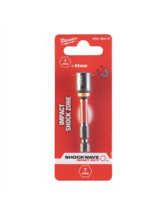 Chei magnetice tubulare GEN II SHOCKWAVE - Milwaukee - Nut Driver Mag ShW HEX7 x 65 mm - 1 buc - cod 4932492437 2