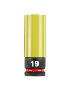 Chei tubulare de impact 1/2 inch SHOCKWAVE IMPACT DUTY - Milwaukee - Hex socket ShW 1/2 inch Auto 19mm - 1 buc - cod 4932493372