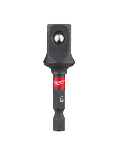 Adaptor de la patrat 3/8 HEX 1/4 inch - Adaptoare pentru chei tubulare SHOCKWAVE IMPACT DUTY - Milwaukee -  1 buc - cod 49324788