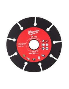 Panze abrazive din carbura 76 mm - Milwaukee - CB 125 mm - 1 buc - cod 4932492377