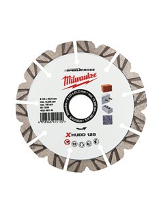Disc diamantat Premium Speedcross XHUDD Milwaukee - 125 mm - 1 buc - cod 4932492148