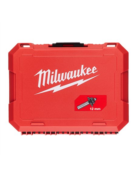 Set capete pentru frezare - Milwaukee - Router bit set 12mm - 6 buc - cod 4932493578