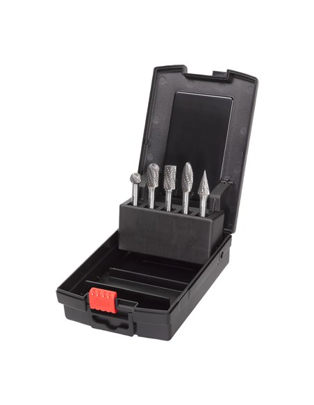 Freze carbura - Milwaukee - Burrs TC 6 x 10mm set - 5 buc - cod 4932493577