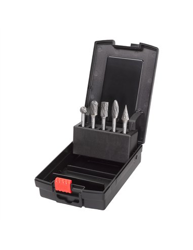 Freze carbura - Milwaukee - Burrs TC 6 x 12.7mm set - 5 buc - cod 4932493576