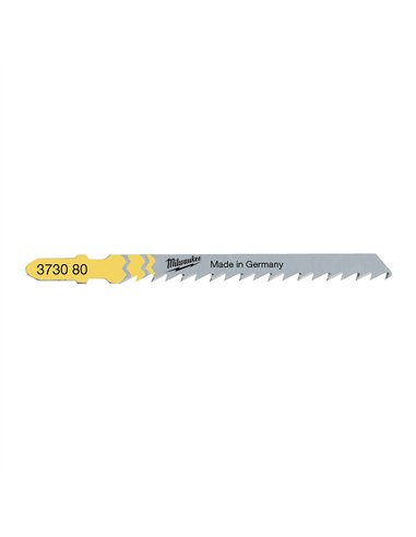 Panze pentru debitare precisa si dreapta: blaturi de bucatarie - Milwaukee - 75 x 4 mm T 101 DP - 5 buc - cod 4932373080