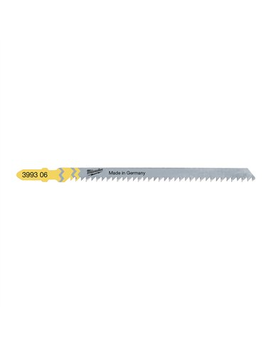 Panze taieri curate si fara aschii - Milwaukee - 105 x 3 mm T 301 CD - 5 buc - cod 4932399306