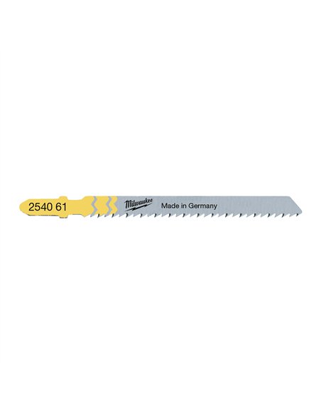 Panze taieri curate si fara aschii - Milwaukee - 75 x 2.5 mm T 101 B - 25 buc - cod 4932373489