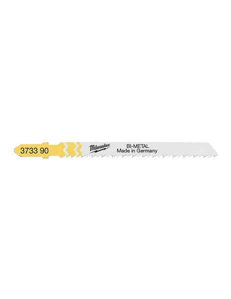 Panze taieri curate si fara aschii - Milwaukee - Bi 75 x 2.5 mm T101BF - 5 buc - cod 4932373390