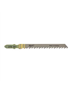 Panze taieri curate si fara aschii - Milwaukee - 75 x 4 mm T 101 D - 25 buc - cod 4932373490